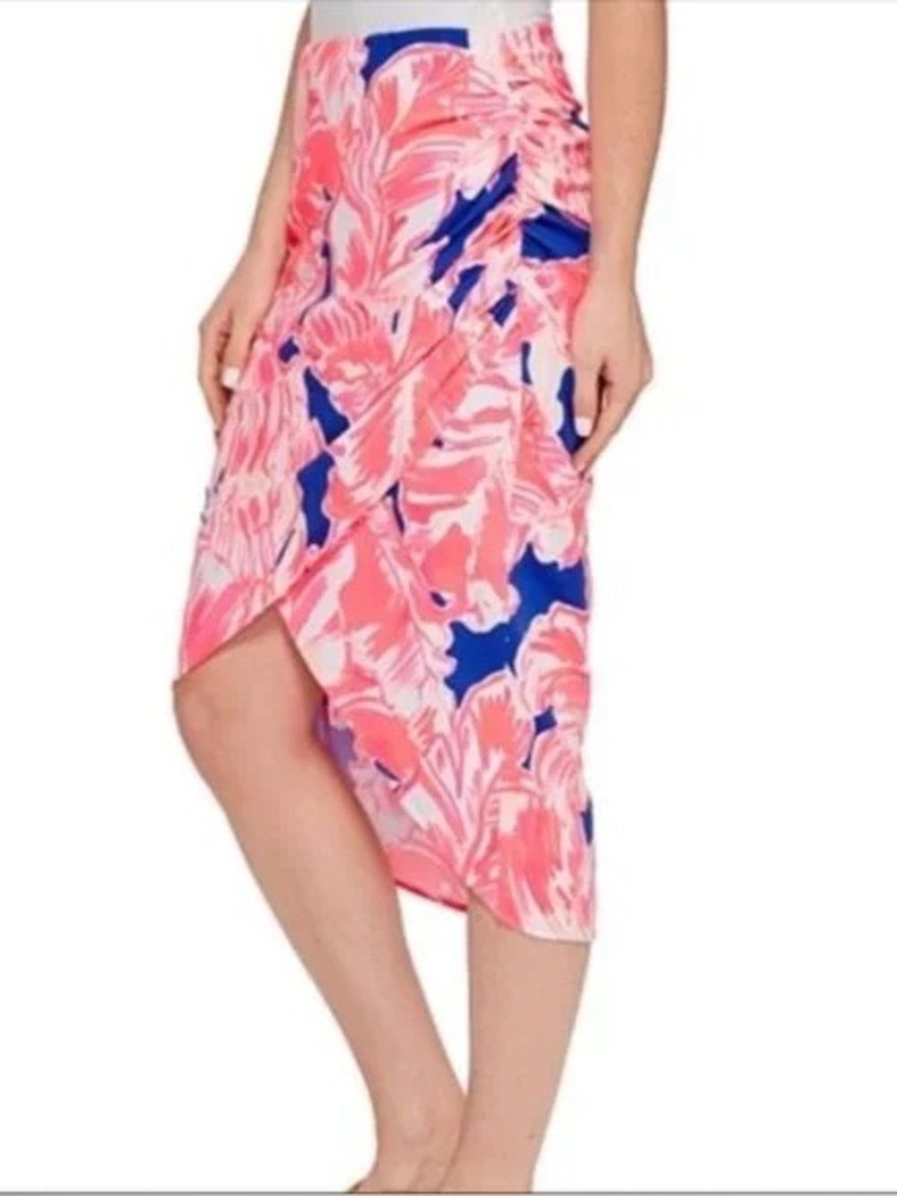 Lilly Pulitzer Palmer‎ midi wrap skirt XS